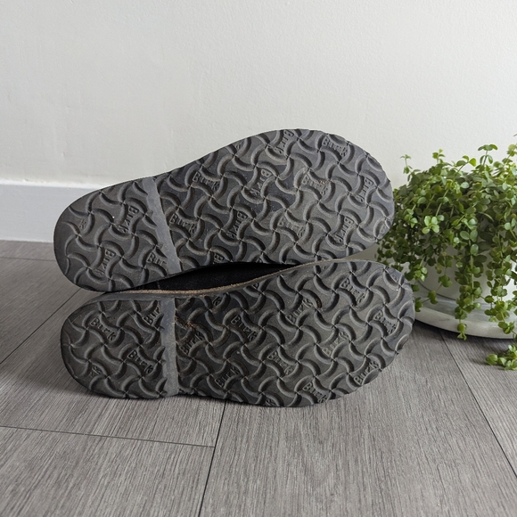 BIRKENSTOCK Uppsala Shearling Suede Leather Mid-Calf Boots Black Size 37 - Picture 11 of 11